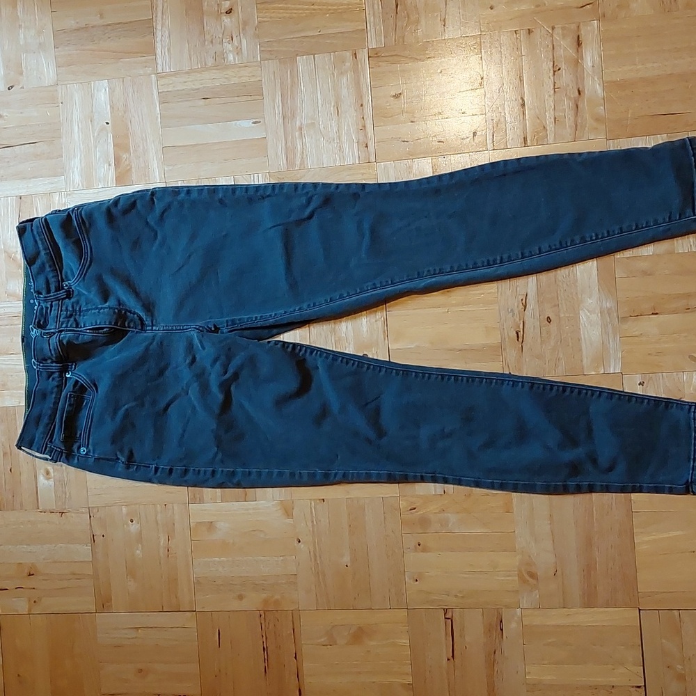 Eddie Bauer Women's Dark Gray Skinny Slightly Curvy Jeans